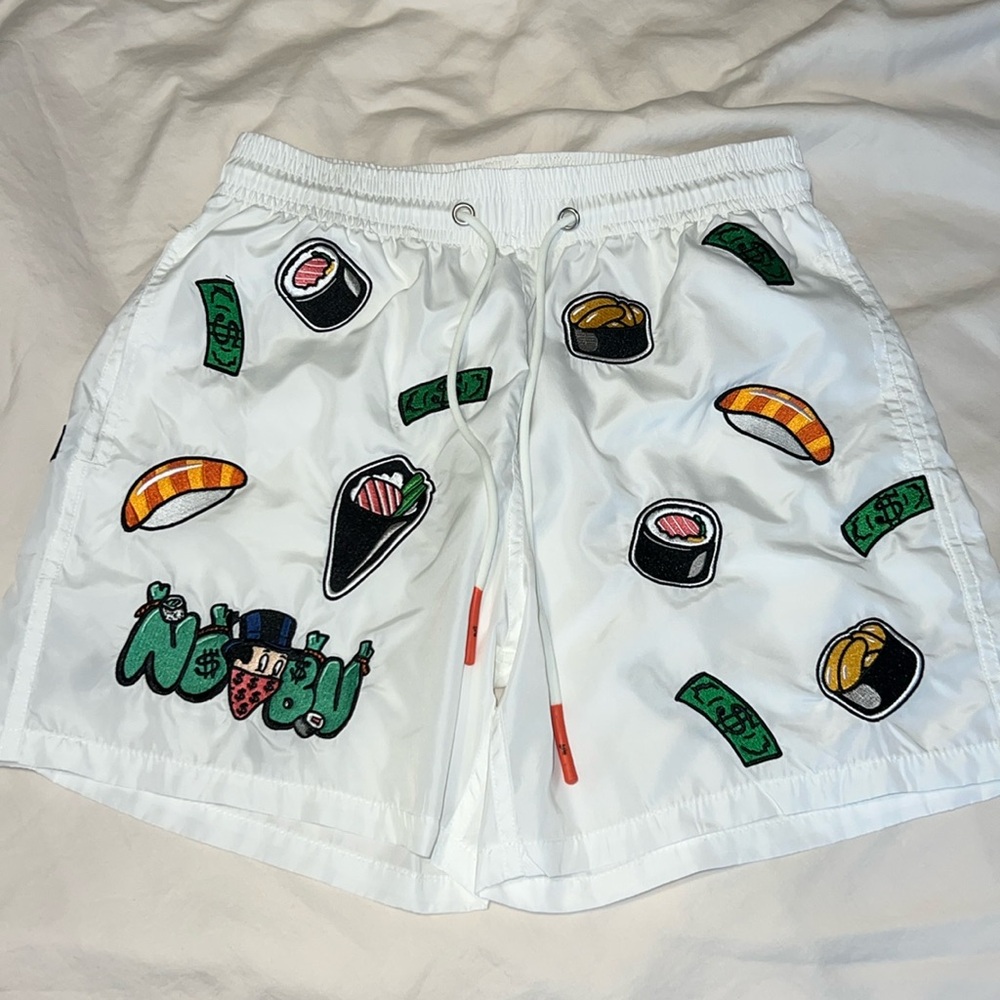 Limited edition Alec Monopoly swim shorts